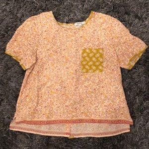 madewell short sleeve top
